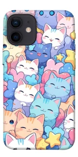 Чехол на Apple iPhone 12 mini (5.4") Funny Kittens ver.3 фото 1 из 1