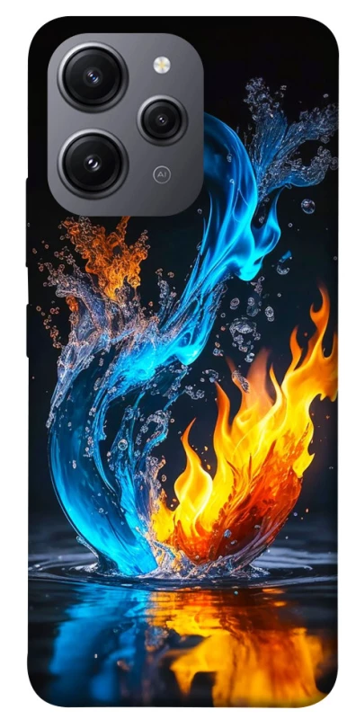 Чехол на Xiaomi Redmi 12 Water And Fire фото 1 из 1