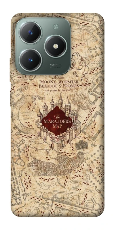 Чохол на Realme C61 Harry Potter Marauder's Map фото 1 з 1