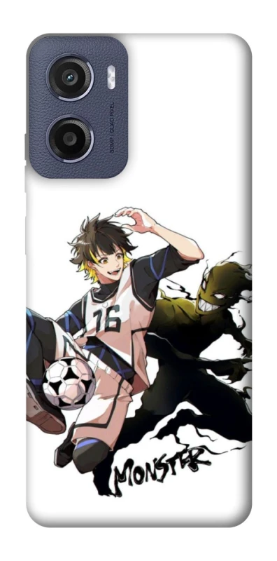 Чехол на Motorola Moto E15 Blue Lock фото 1 из 1