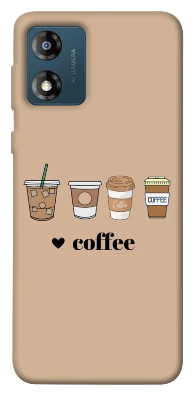 Чохол на Motorola Moto E13 Your coffee фото 1 з 1