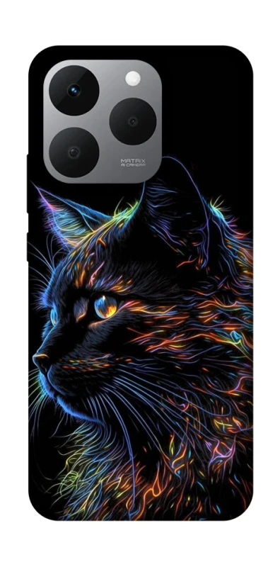 Чехол на Realme 15T Черный кот фото 1 из 1