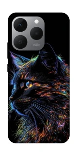 Чохол на Realme 15T Чорний кіт фото 1 з 1