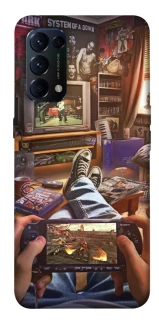 Чехол на Oppo Reno 5 4G Retro style v4 фото 1 из 1