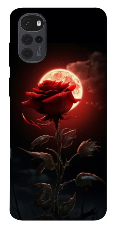 Чехол на Motorola Moto G22 Красная роза фото 1 из 1