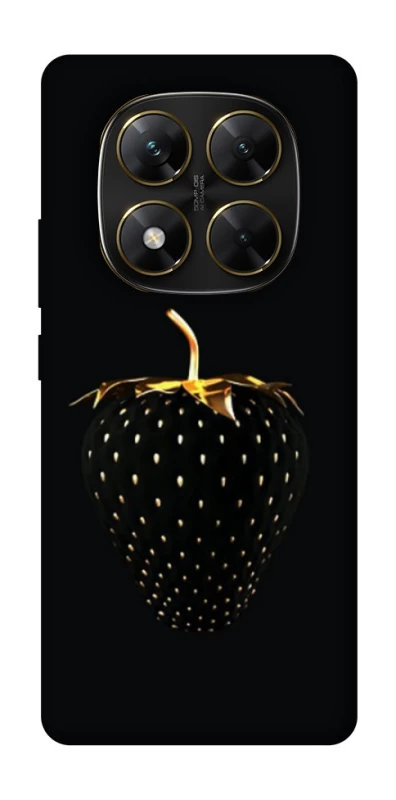 Чохол на Xiaomi Poco X7 Чорна полуниця фото 1 з 1