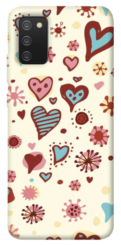 Чохол на Samsung Galaxy A02s Pretty hearts фото 1 з 1