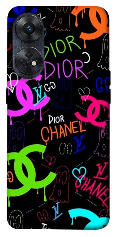 Чехол на Oppo Reno 8T 4G Fashion collage ver.5 фото 1 из 1