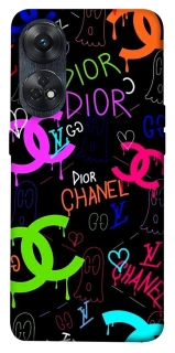 Чехол на Oppo Reno 8T 4G Fashion collage ver.5 фото 1 из 1