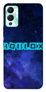 Чохол на Infinix Hot 12 Play Roblox Space Logo Blue фото 1 з 1
