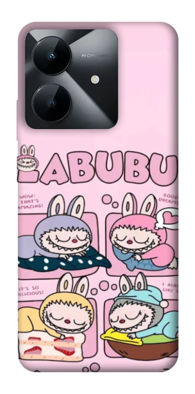 Чохол на Realme Note 60x Labubu Dreams Collage фото 1 з 1