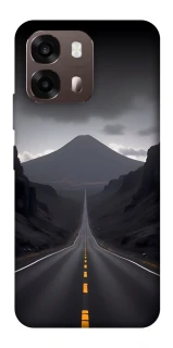Чохол на Oppo A6 Black mountains фото 1 з 2