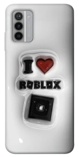 Чохол на Nokia G42 I love Roblox фото 1 з 1