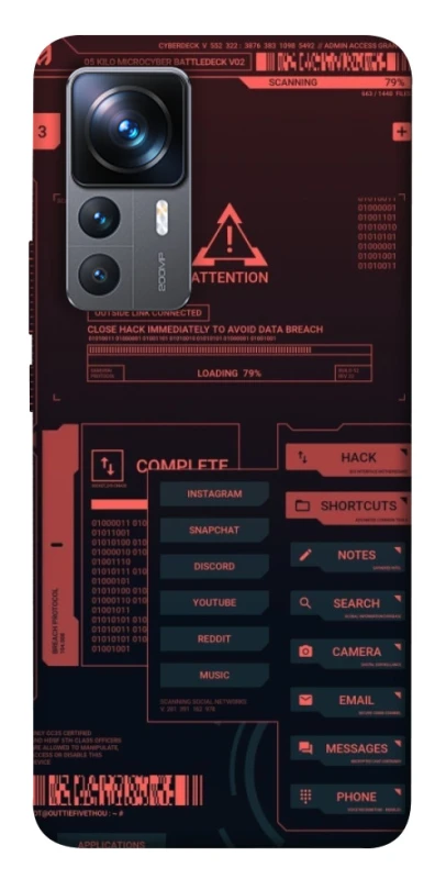 Чохол на Xiaomi 12T / 12T Pro Attention фото 1 з 1