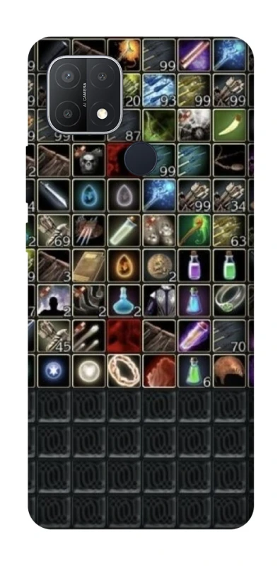 Чохол на Oppo A15s / A15 Inventory menu ver.2 фото 1 з 1