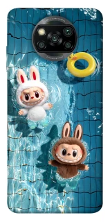 Чохол на Xiaomi Poco X3 NFC / Poco X3 Pro Labubu in the pool фото 1 з 1