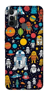Чехол на TECNO Spark 7 Star Wars background ver.2 фото 1 из 1