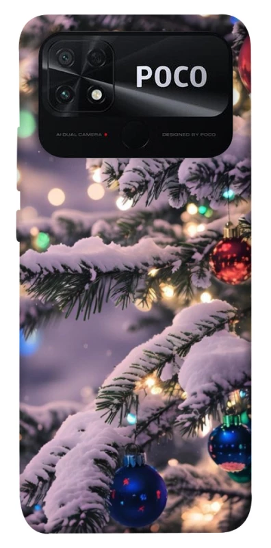 Чохол на Xiaomi Poco C40 Новорічний v31 фото 1 з 1