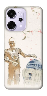 Чехол на Oppo Reno 14 Pro Star Wars robots фото 1 из 1