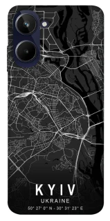 Чохол на Realme 10 4G Kyiv map фото 1 з 1
