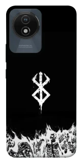 Чохол на Vivo Y02 Berserk skeletons фото 1 з 1