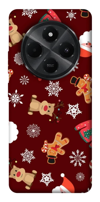 Чохол на Xiaomi Poco C75 Новорічний v6 фото 1 з 1