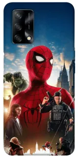 Чехол на Oppo A74 4G Spider Man ver.2 фото 1 из 1