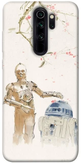 Чохол на Xiaomi Redmi Note 8 Pro Star Wars robots фото 1 з 1