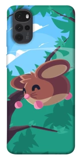 Чехол на Motorola Moto G22 Adopt Me Forest Mouse Jump фото 1 из 1