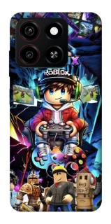 Чехол на ZTE Blade A35 4G Roblox collage ver.4 фото 1 из 1