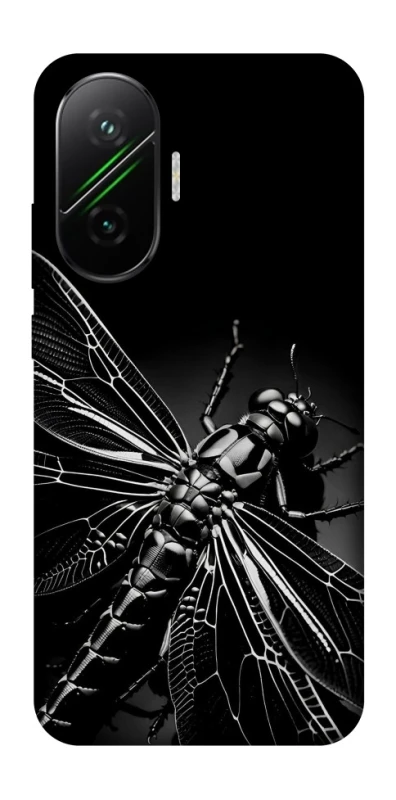 Чохол на Xiaomi Poco F7 Black dragonfly фото 1 з 1