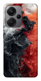 Чохол на Xiaomi Redmi Note 13 Pro+ Black and Red фото 1 з 1
