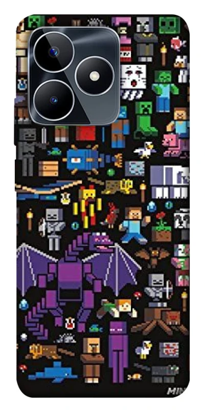 Чохол на Realme C53 Minecraft v5 фото 1 з 1