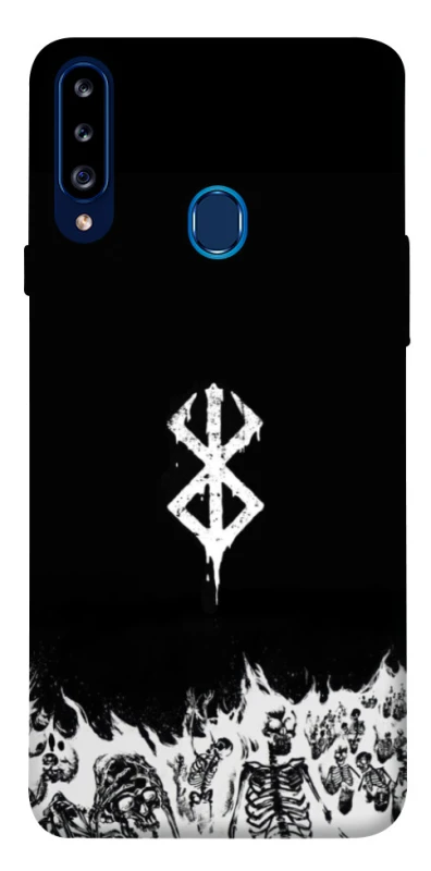 Чохол на Samsung Galaxy A20s Berserk skeletons фото 1 з 1