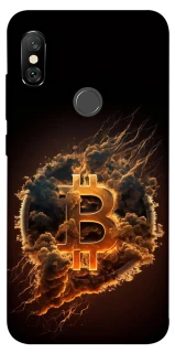 Чохол на Xiaomi Redmi Note 6 Pro Smoky Bitcoin фото 1 з 1