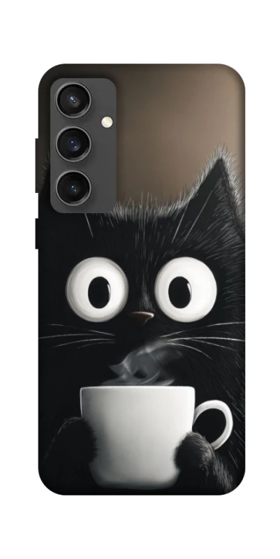 Чохол на Samsung Galaxy S24 FE morning cat фото 1 з 1