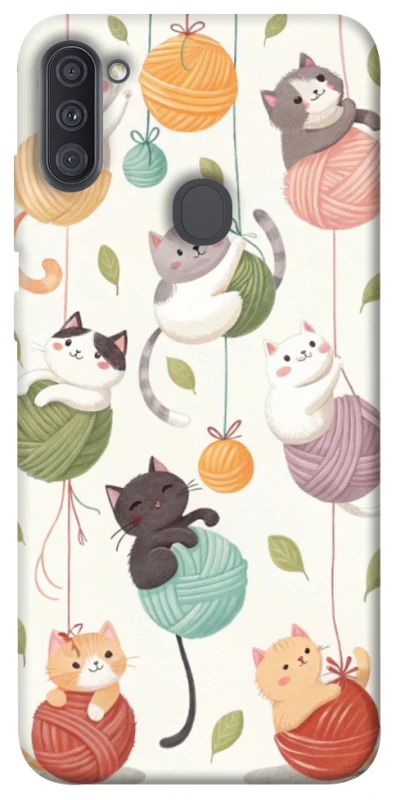Чехол на Samsung Galaxy A11 Funny Kittens фото 1 из 1