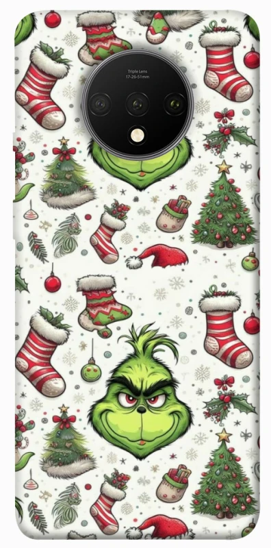 Чохол на OnePlus 7T Grinch mood ver.3 фото 1 з 1