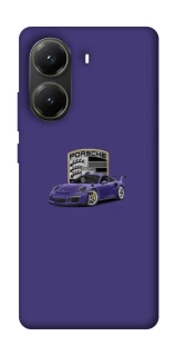 Чохол на Xiaomi Poco X6 Pro Porsche purple фото 1 з 1