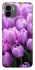 Чохол на Xiaomi Redmi A1+ / Poco C50 / A2+ Фіолетові тюльпани фото 1 з 1