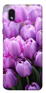 Чехол на Samsung Galaxy M01 Core / A01 Core Фиолетовые тюльпаны фото 1 из 1