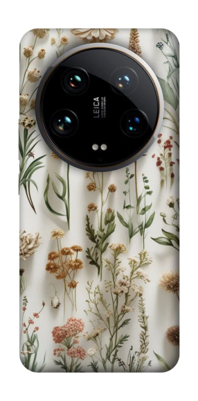 Чохол на Xiaomi 14 Ultra Floral design ver.2 фото 1 з 1