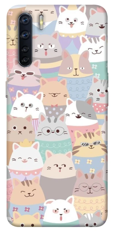 Чохол на Oppo A91 Funny Kittens ver.2 фото 1 з 1