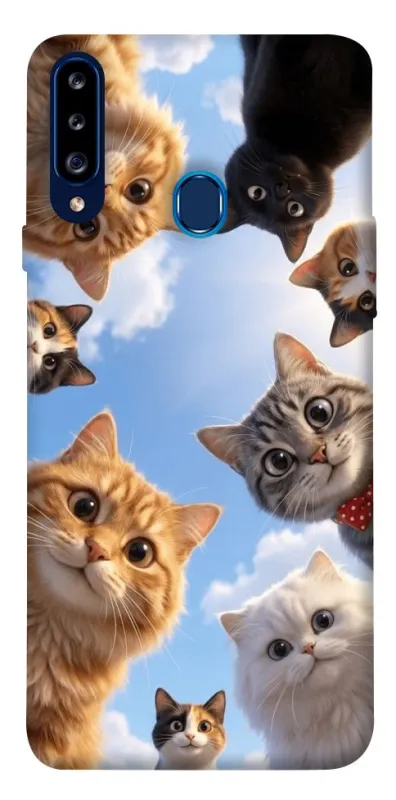 Чохол на Samsung Galaxy A20s Cats фото 1 з 1