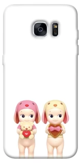 Чехол на Samsung G935F Galaxy S7 Edge Puppy Love Duo фото 1 из 1