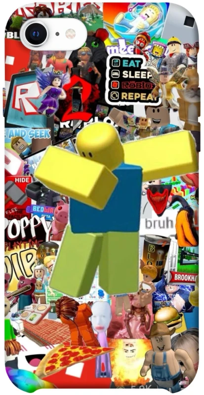 Чохол на Apple iPhone SE (2020) Roblox style фото 1 з 1
