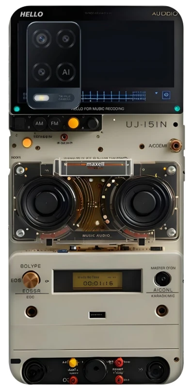 Чехол на Oppo A54 4G Audio panel фото 1 из 1