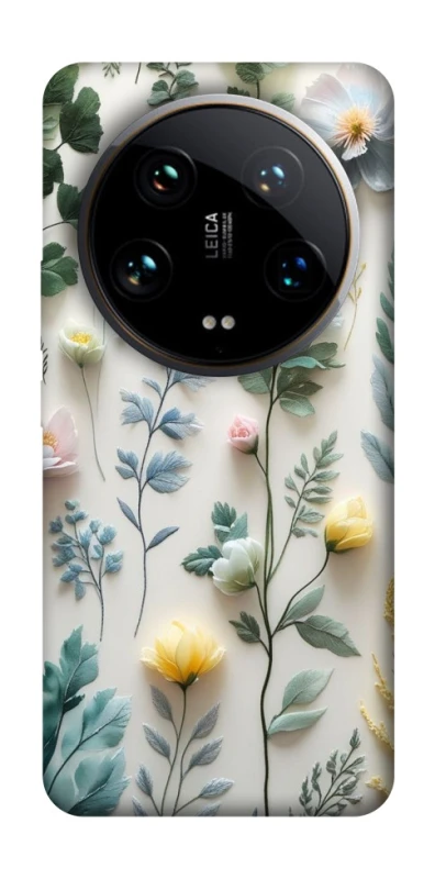 Чохол на Xiaomi 14 Ultra Floral design ver.4 фото 1 з 1