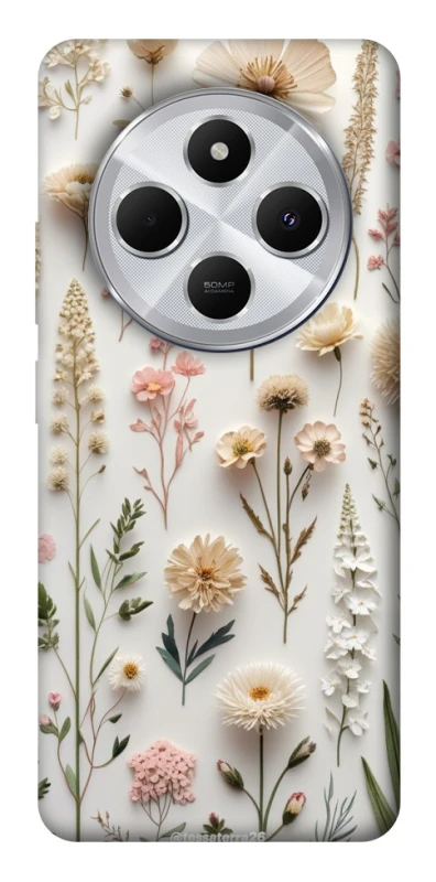 Чохол на Xiaomi Redmi 14C / Poco C75 Floral design ver.1 фото 1 з 1