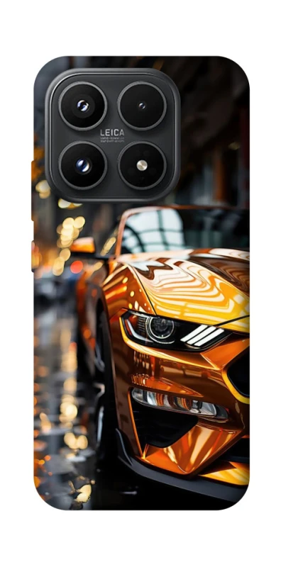 Чохол на Xiaomi 17 Golden sports car фото 1 з 1